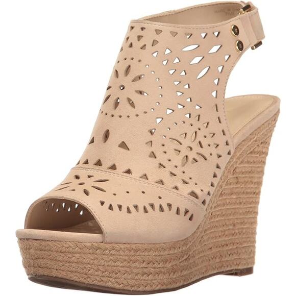 Marc Fisher Harlea Wedge Sandal - Picture 1 of 6